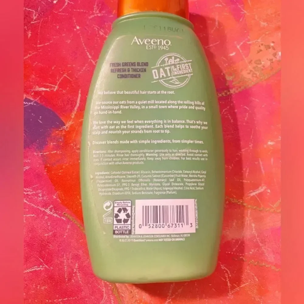 🛍️Aveeno Fresh Greens Blend Refresh And Thicken Conditioner , 12 fl oz💥